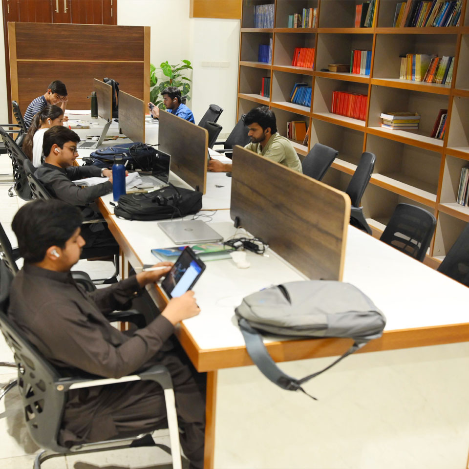 Library interior